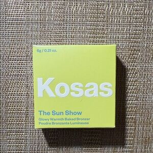 Kosas Glowy Bronzer in Bright Yellow Packaging